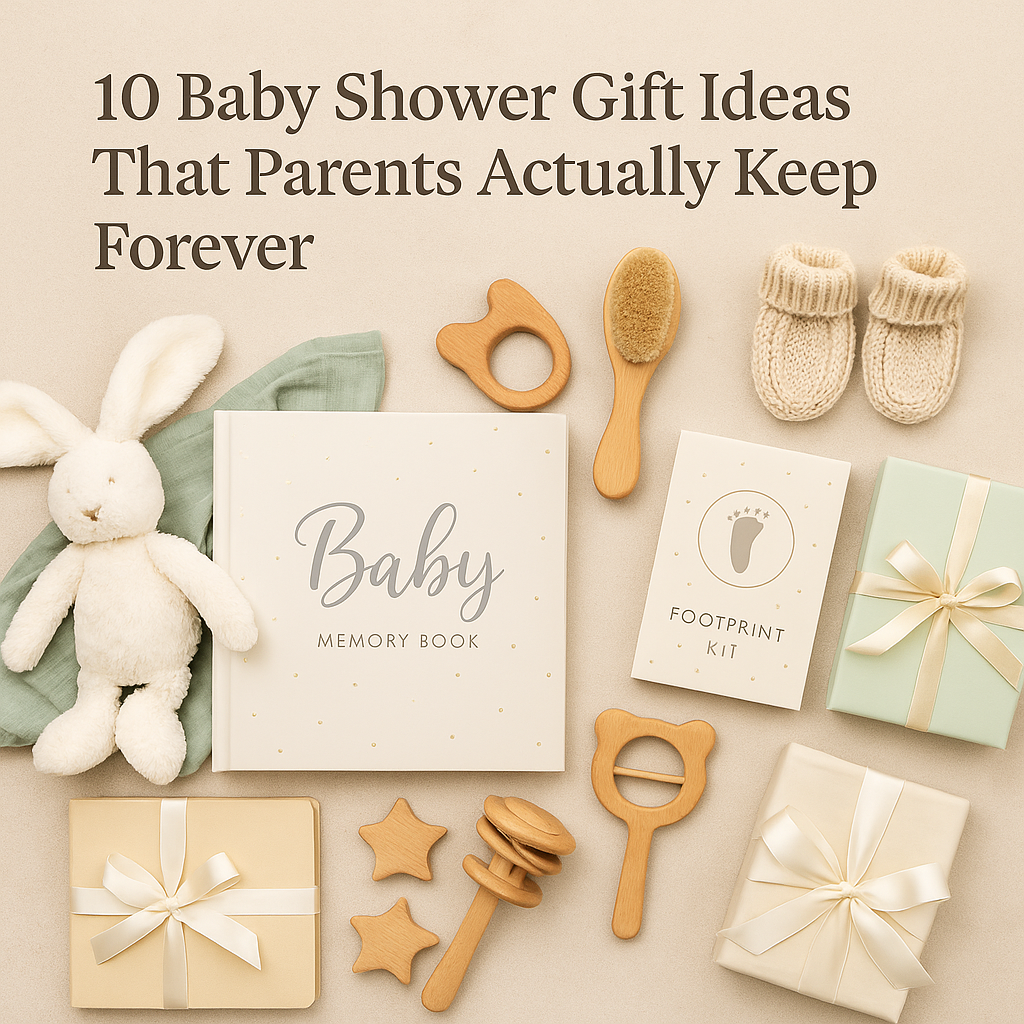 🎁 10 Baby Shower Gift Ideas That Parents Actually Keep Forever