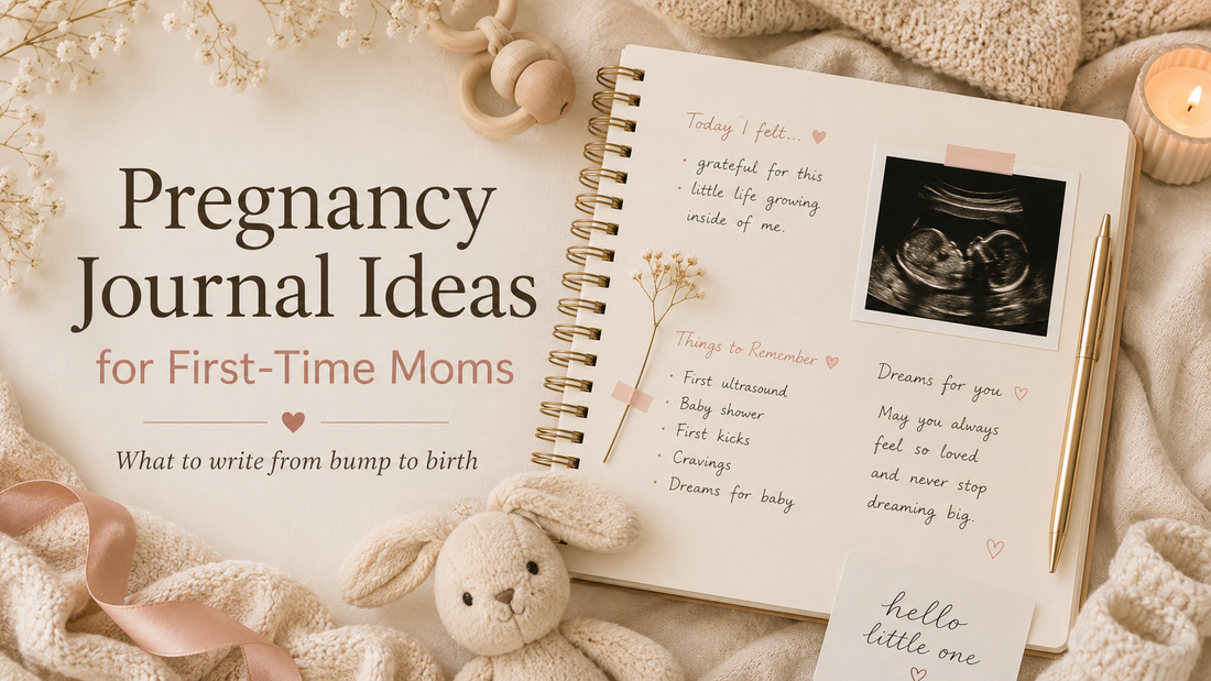 Pregnancy Journal Ideas for First Time Moms: What to Write From Bump to Birth