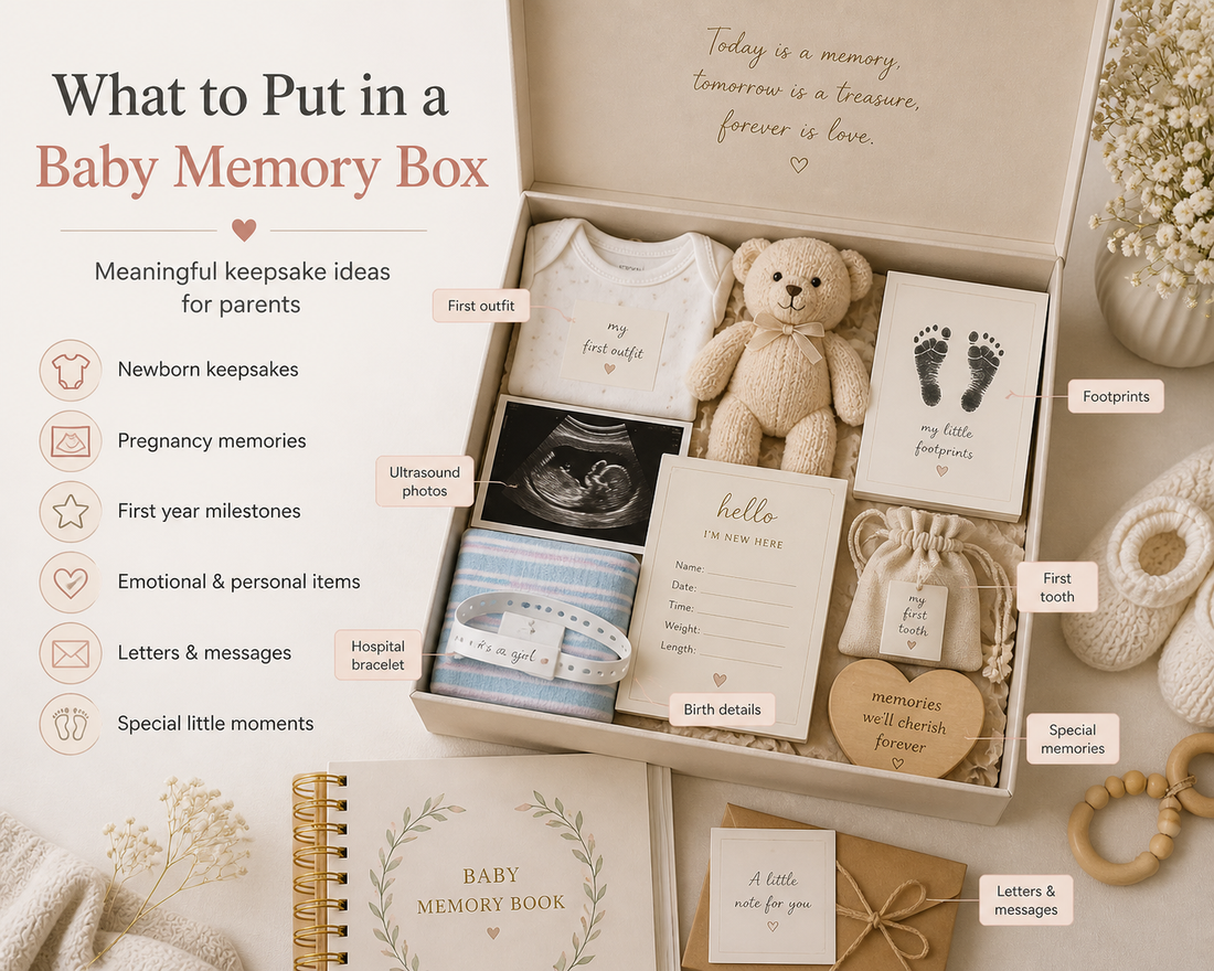 What to Put in a Baby Memory Box (Meaningful Keepsake Ideas for Parents)