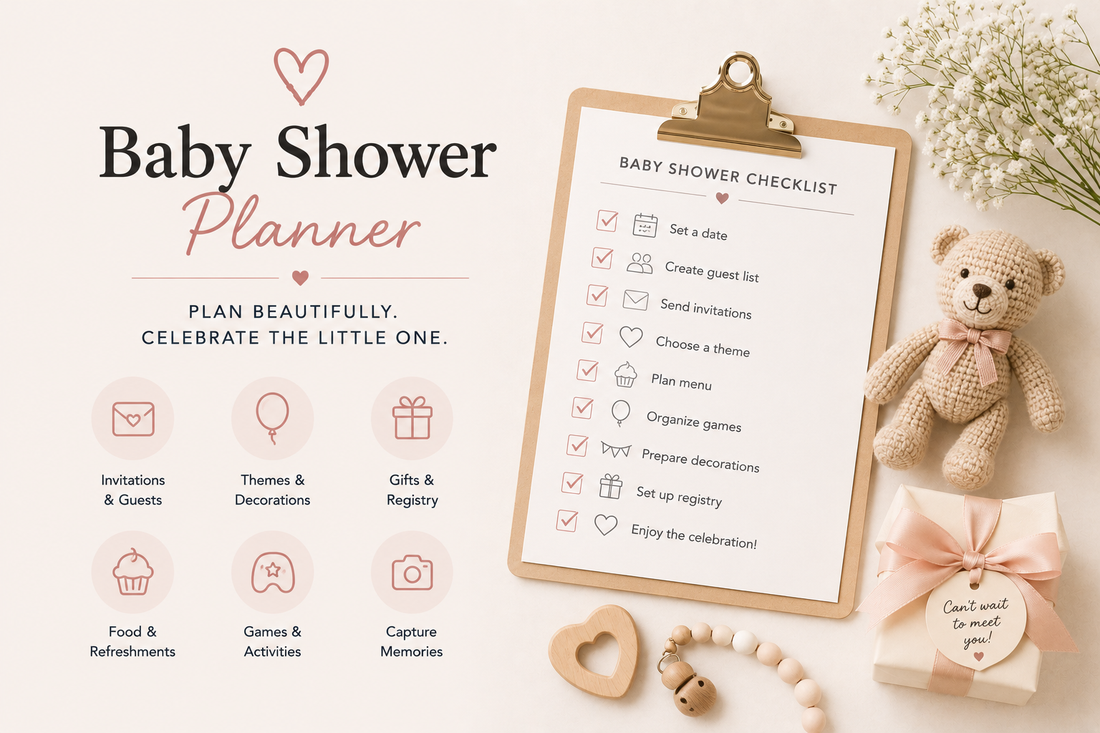 Baby Shower Planner: How to Organize a Memorable Celebration