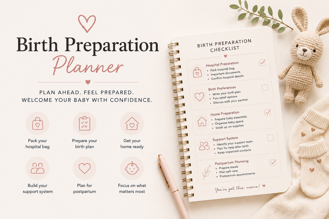 Birth Preparation Planner: How to Get Ready for Labor and Delivery