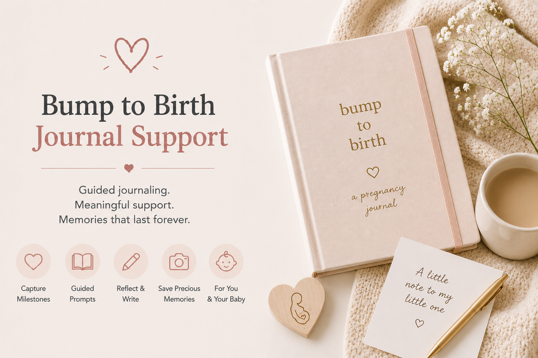 Bump to Birth Journal Support: How Guided Journaling Can Transform Your Pregnancy Journey