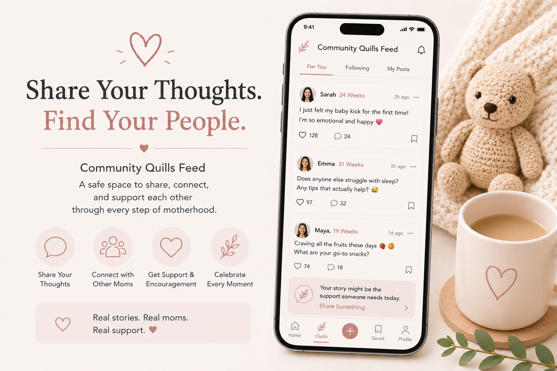 Community Quills Feed: Share Your Thoughts with Other Moms