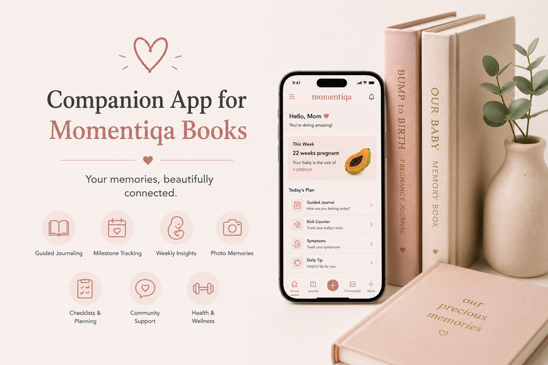 Companion App for Momentiqa Books: Bringing Your Keepsake Journey to Life