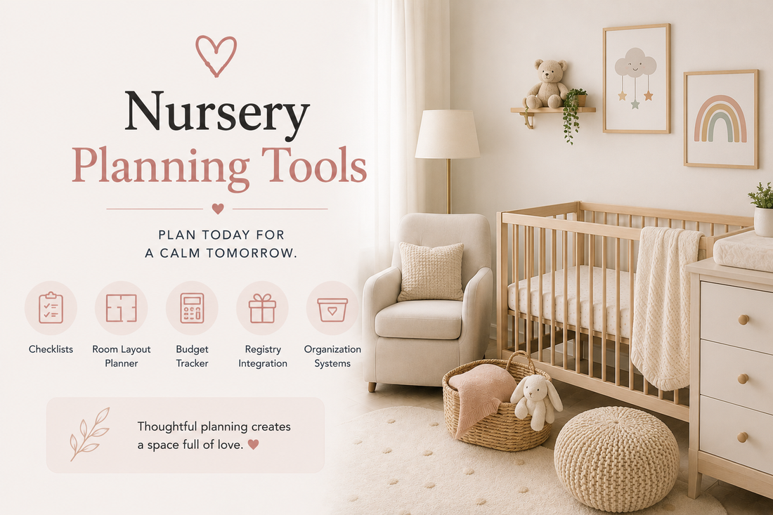 Nursery Planning Tools: How to Design a Functional and Beautiful Baby Room