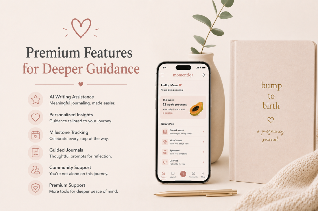 Premium Features for Deeper Guidance During Pregnancy and Motherhood