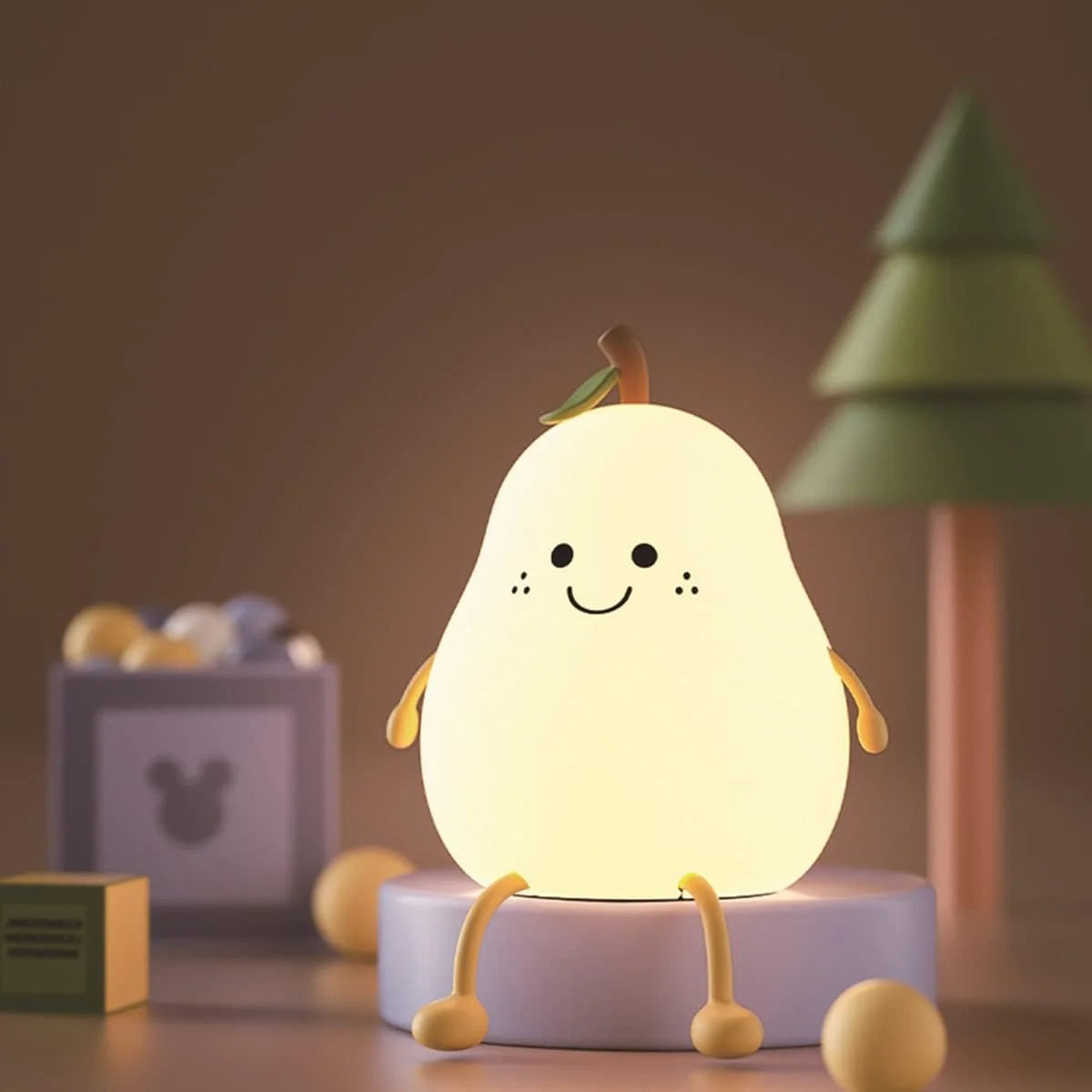 Rechargeable Silicone Nursery Night Light with Timer