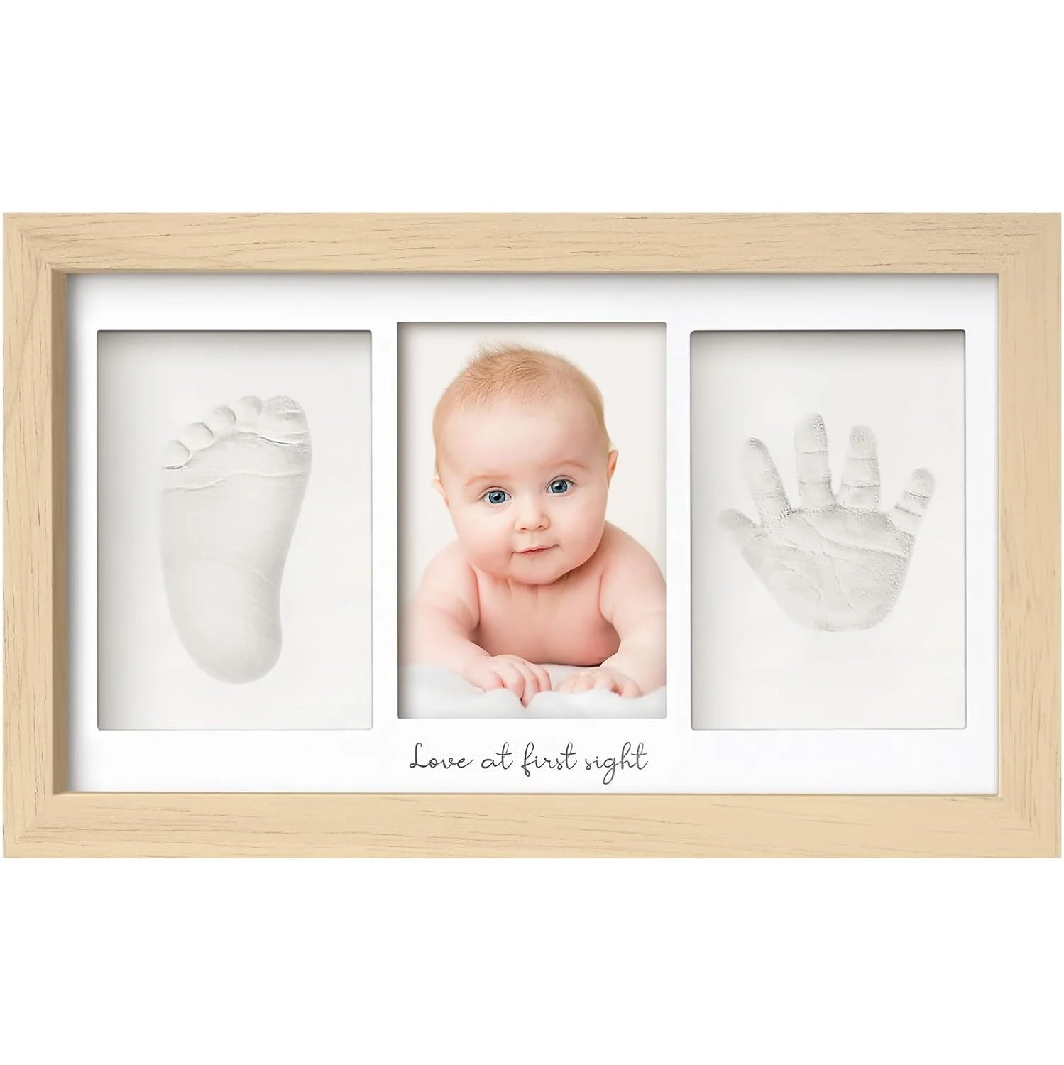 Baby Hand & Footprint Keepsake Frame