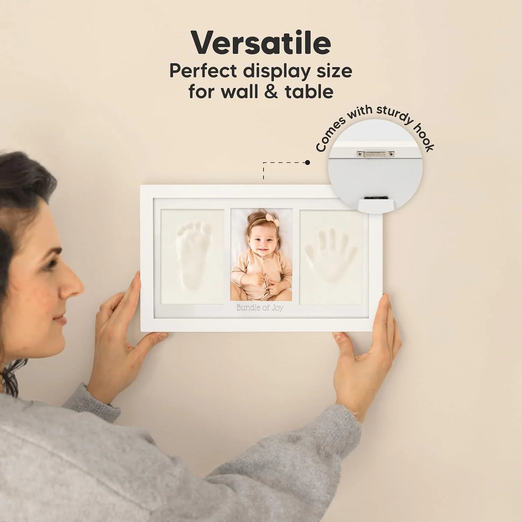 Baby Hand & Footprint Keepsake Frame
