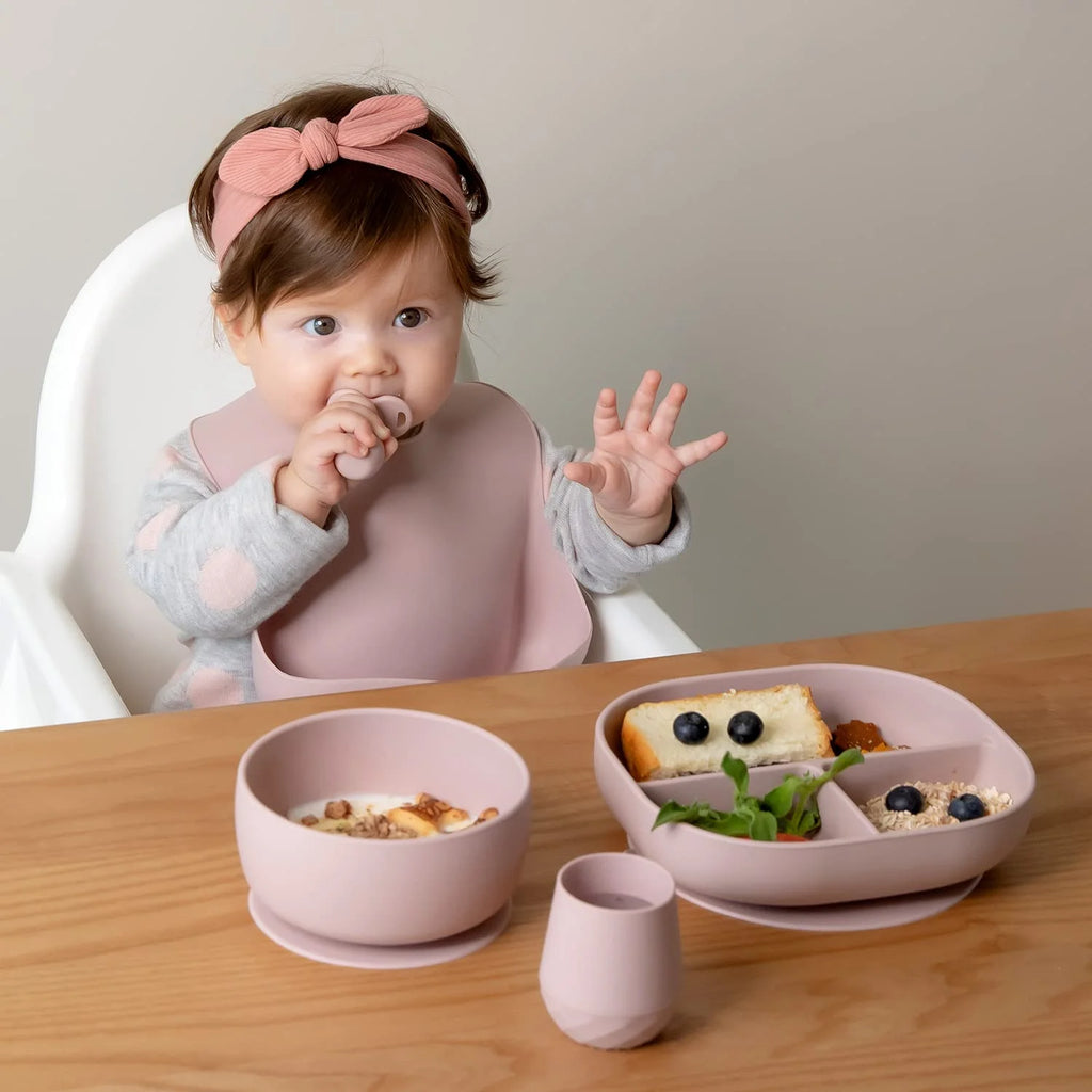 Silicone Self-Feeding Baby Spoons – Set of 3