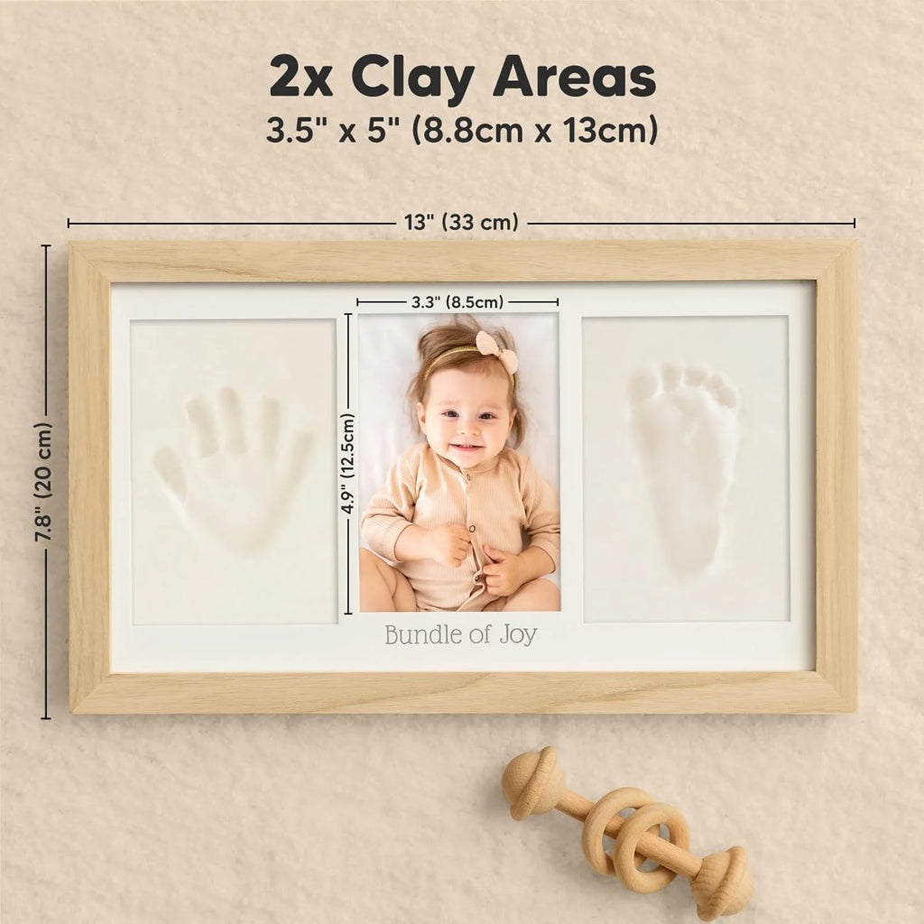 Baby Hand & Footprint Keepsake Frame