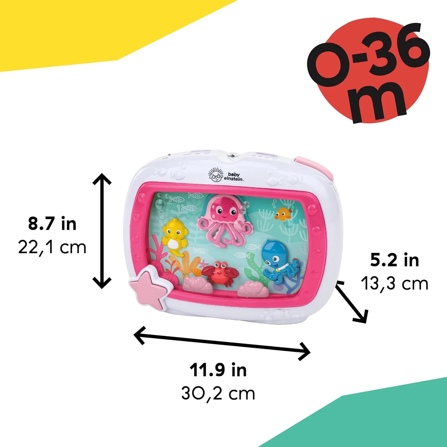 Baby Einstein Sea Dreams Musical Crib Soother
