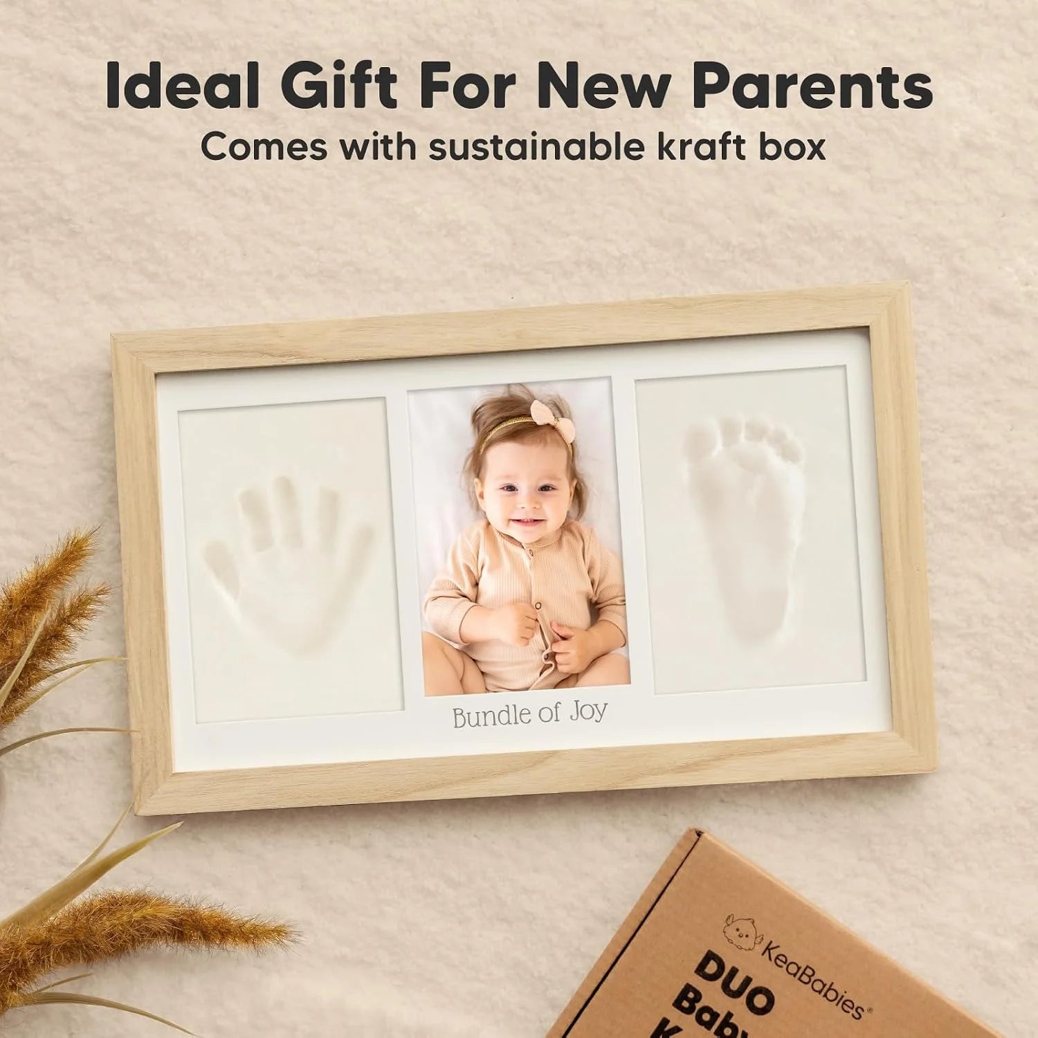 Baby Hand & Footprint Keepsake Frame