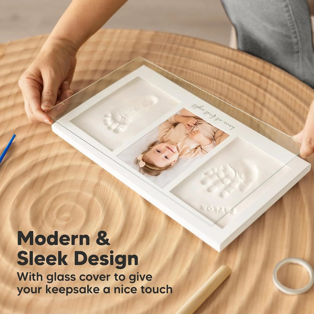 Baby Hand & Footprint Keepsake Frame