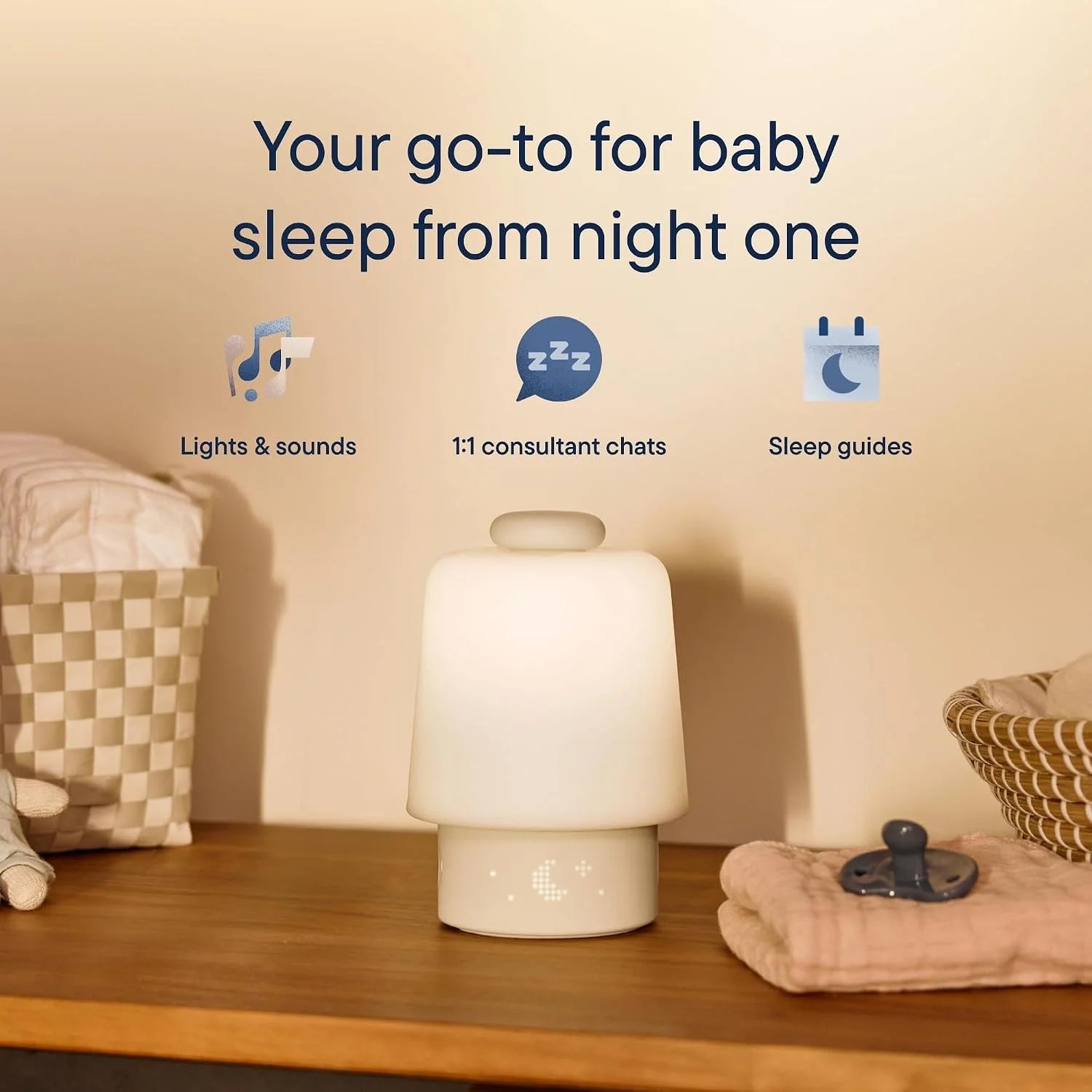 Hatch Smart Baby Sound Machine & Night Light with Wi-Fi
