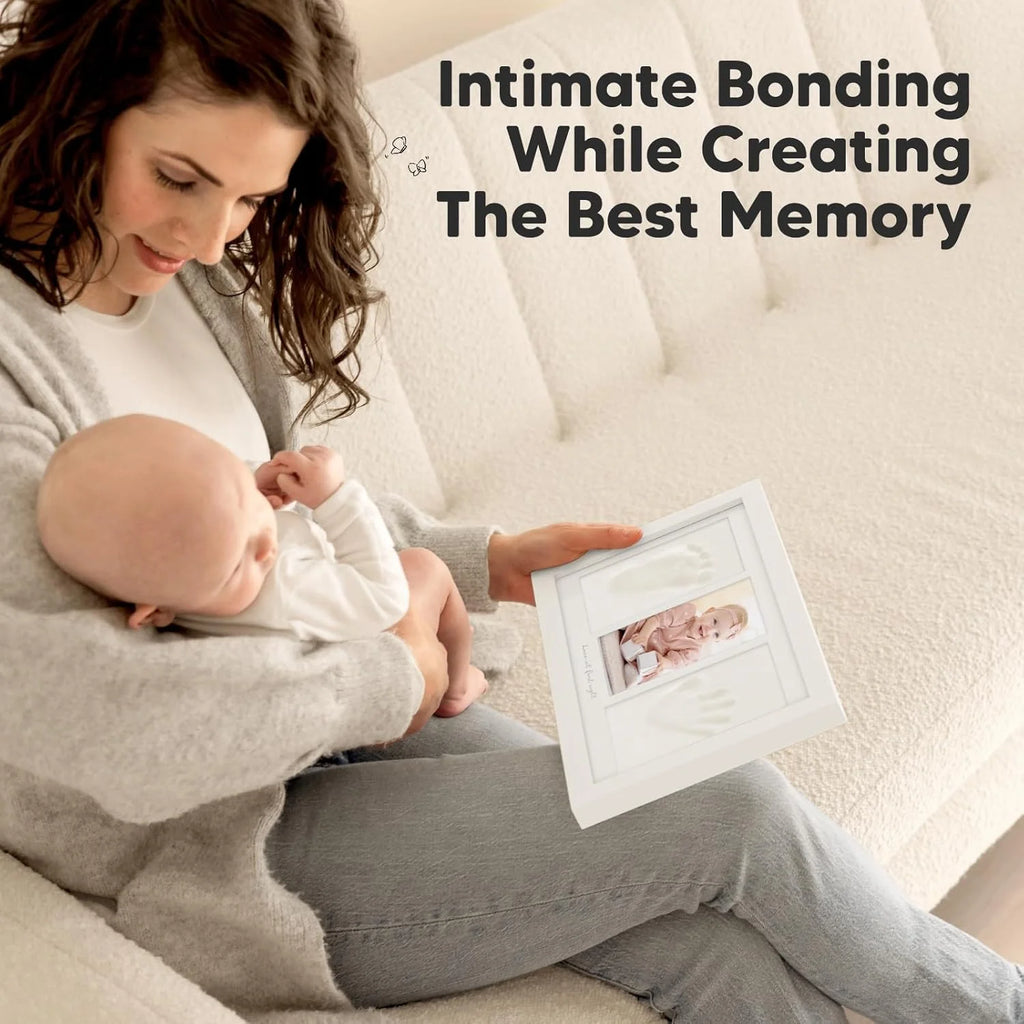 Baby Hand & Footprint Keepsake Frame