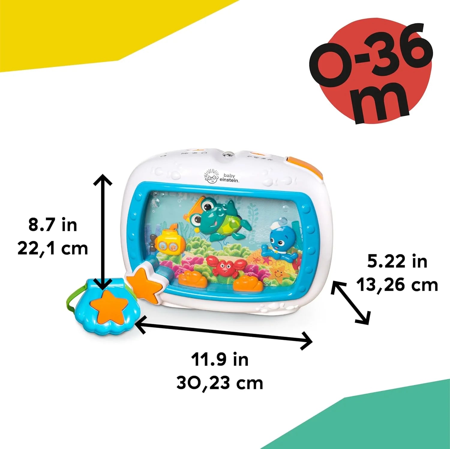 Baby Einstein Sea Dreams Musical Crib Soother
