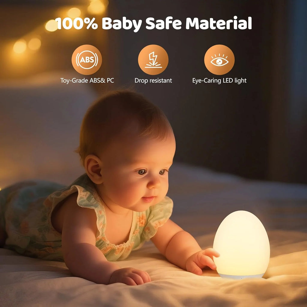 Rechargeable Touch Nursery Night Light with Timer