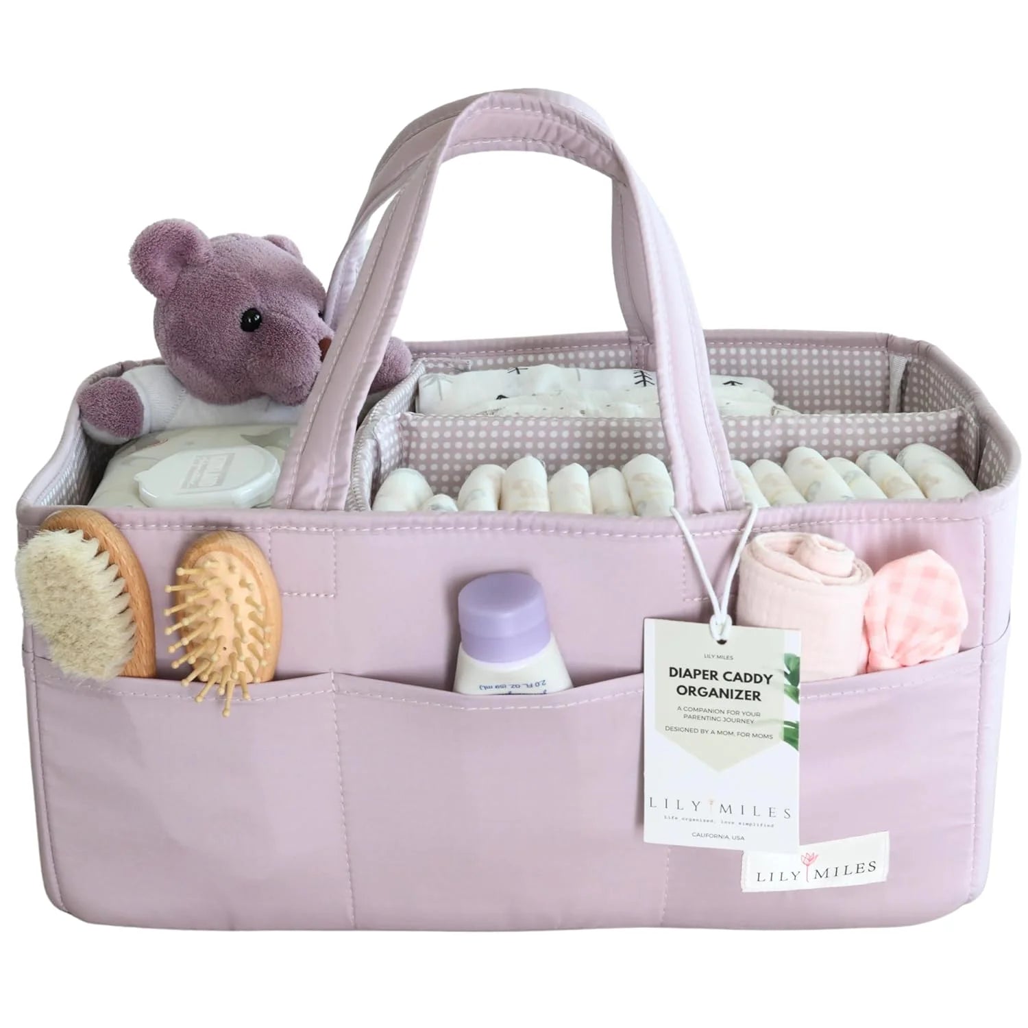 Lily Miles Baby Diaper Caddy Organizer