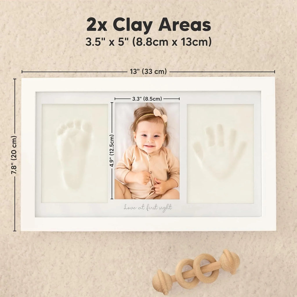 Baby Hand & Footprint Keepsake Frame