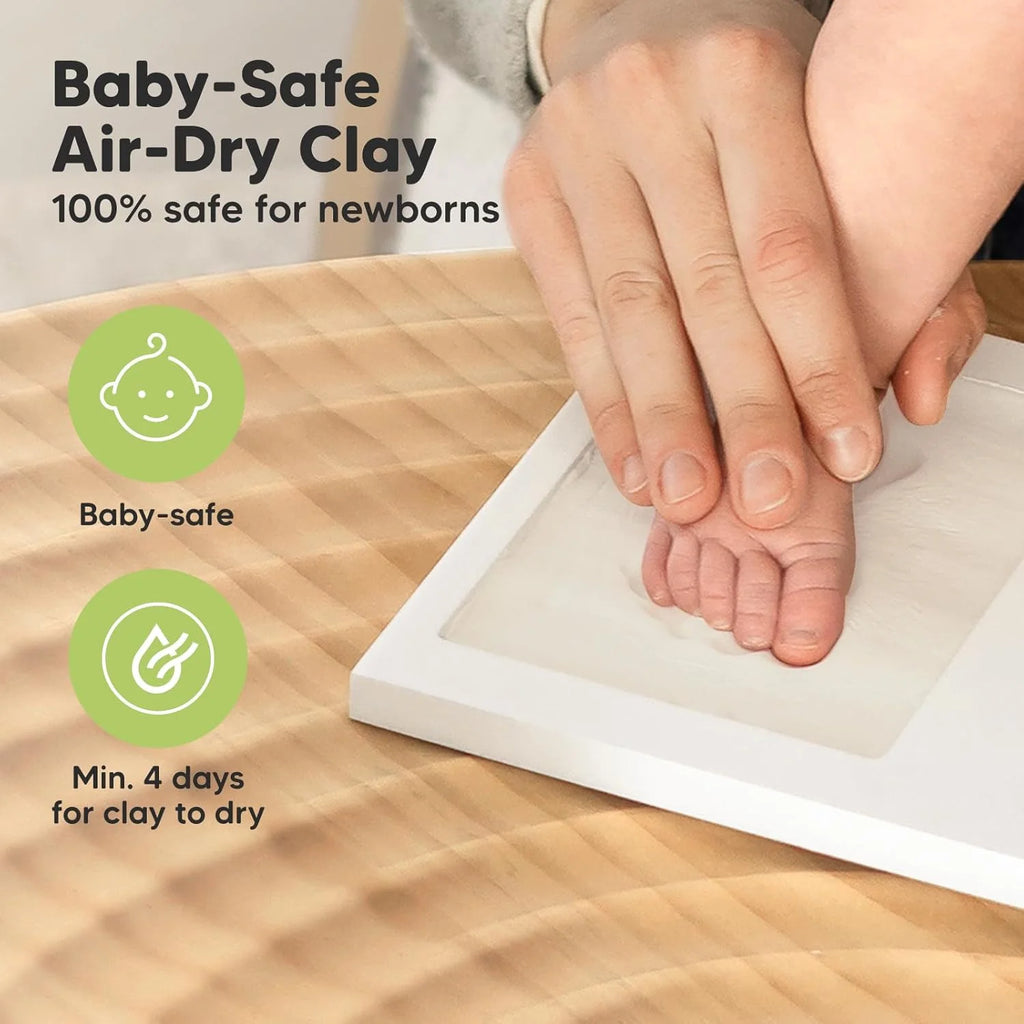 Baby Hand & Footprint Keepsake Frame
