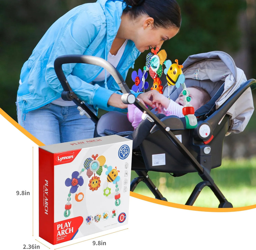 Adjustable Baby Stroller Arch Toy