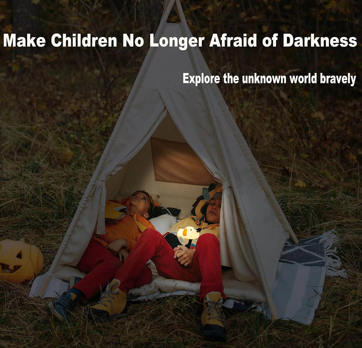 Rechargeable Silicone Nursery Night Light with Timer
