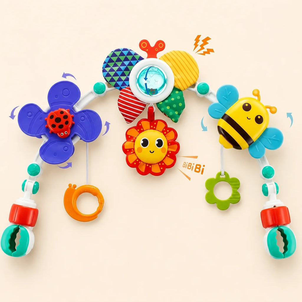 Adjustable Baby Stroller Arch Toy