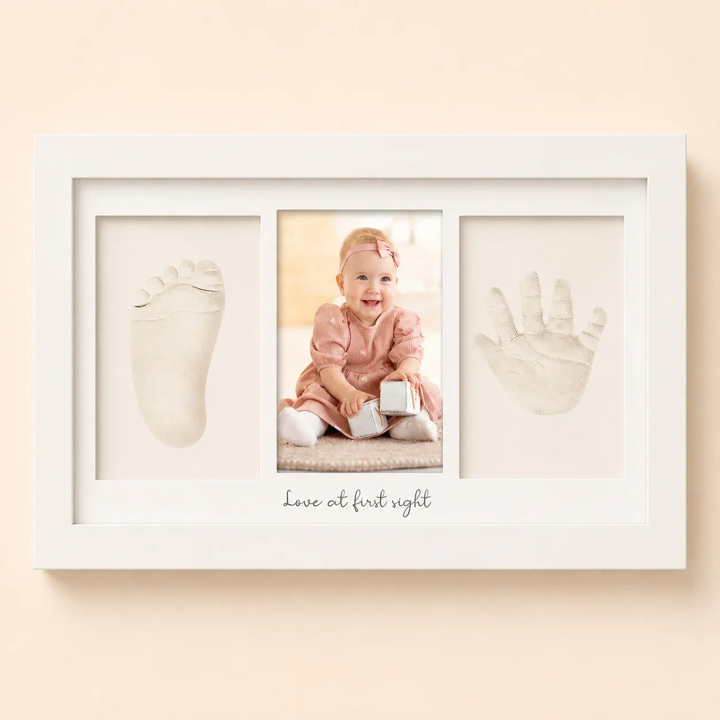 Baby Hand & Footprint Keepsake Frame