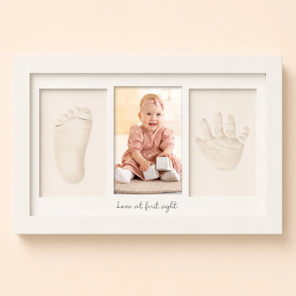 Baby Hand & Footprint Keepsake Frame