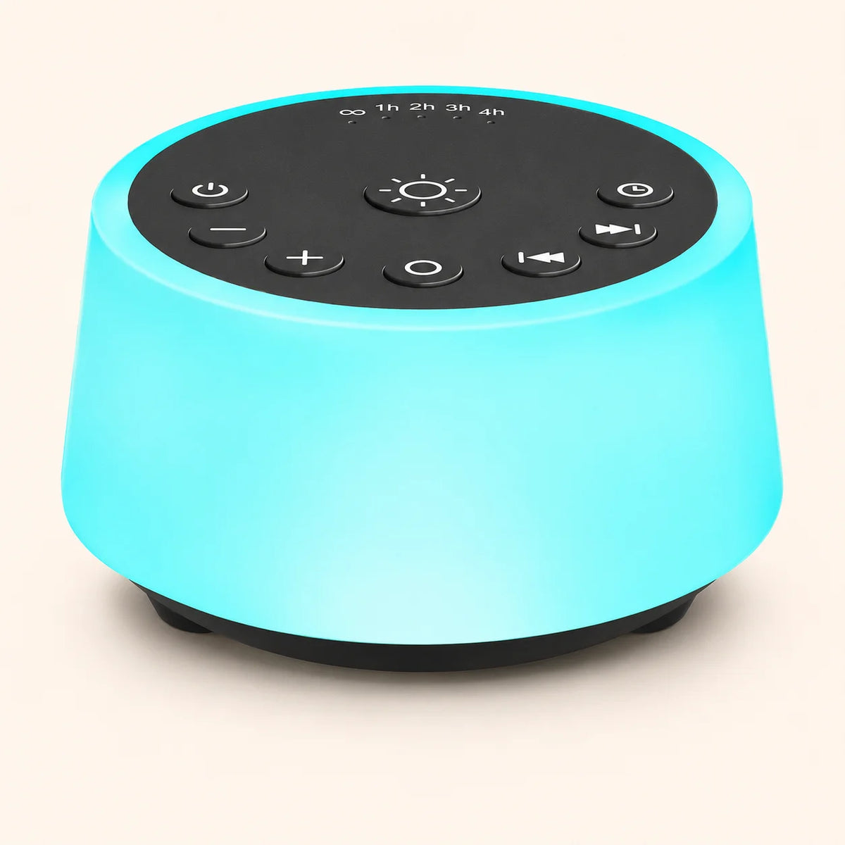 White Noise Sound Machine with Night Light and 25 Sounds
