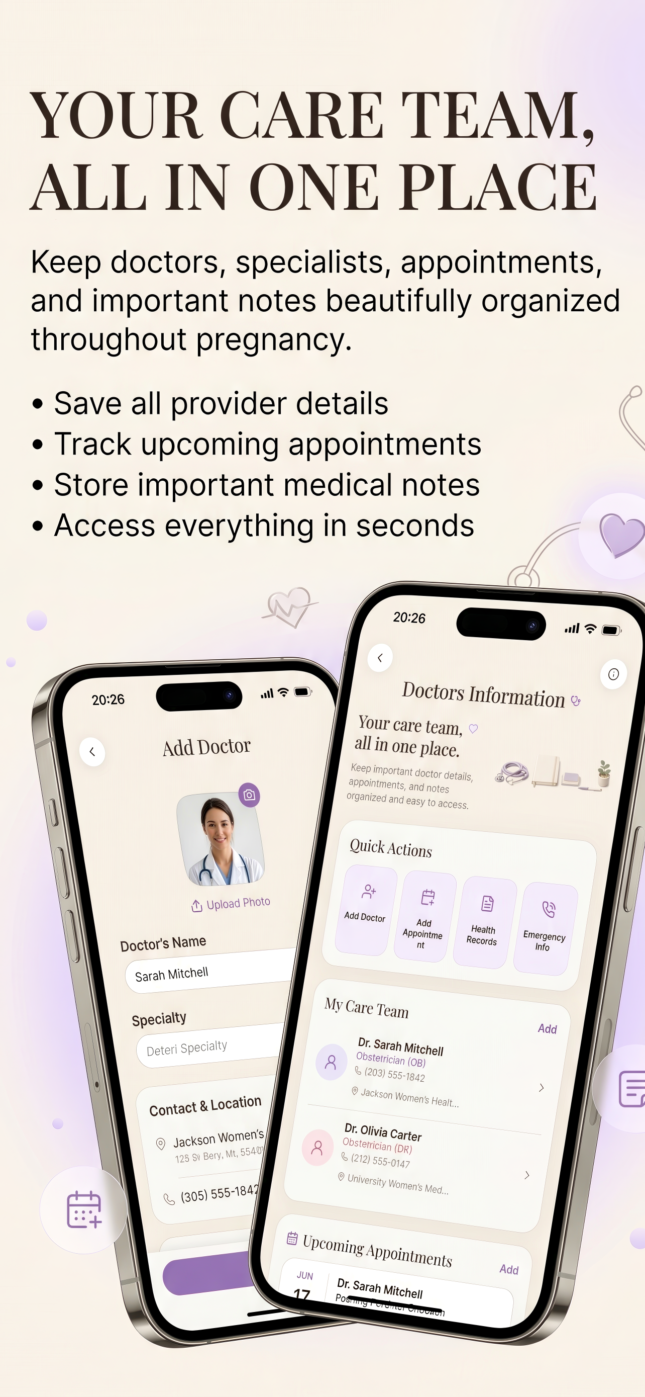 Baby registry planner