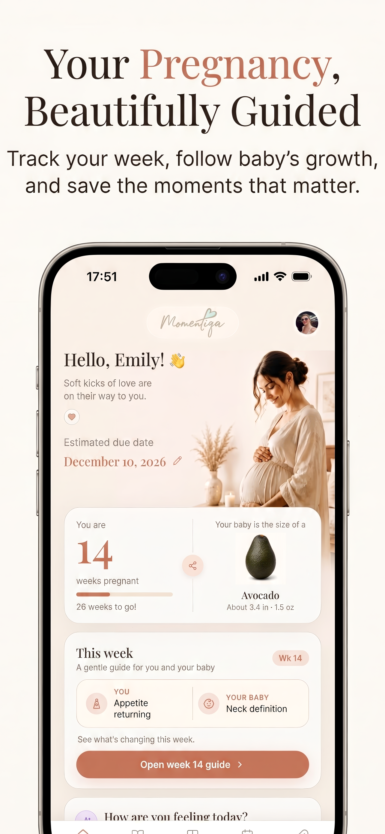 Pregnancy tracker week by week