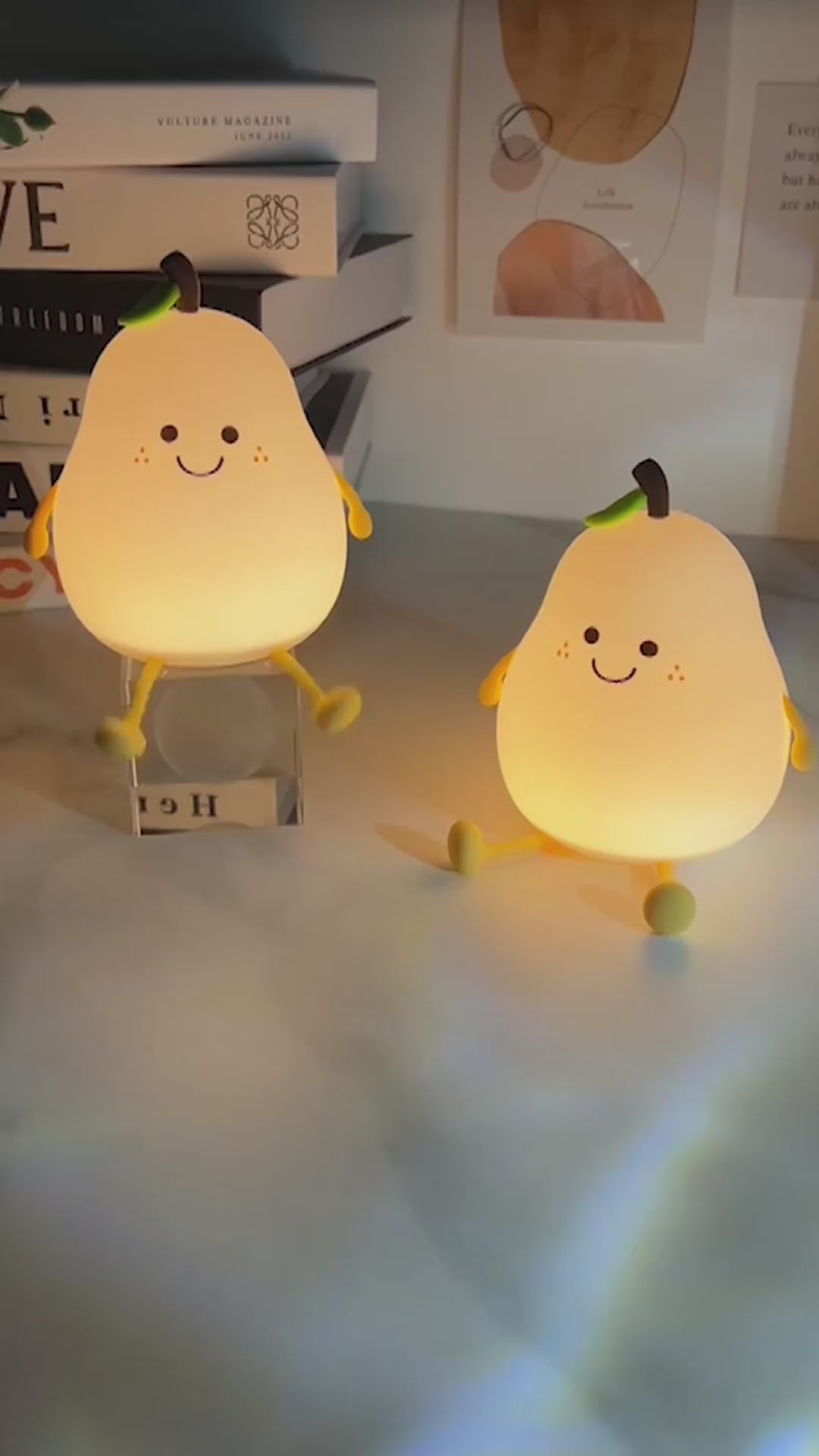 Rechargeable Silicone Nursery Night Light with Timer